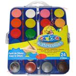 ACQUERELLI CARIOCA 24 COLORI DIAM. MM.30